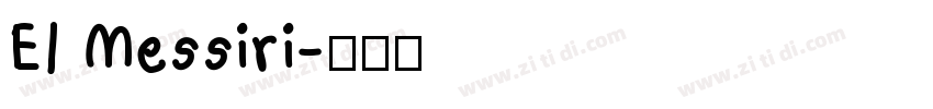 EI Messiri字体转换